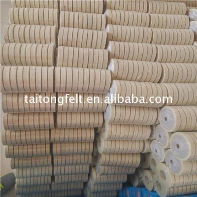 competitive price 100% wool felt cutting wheel for polishing with iso90001