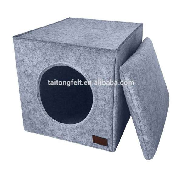 Portable Felt Cat House